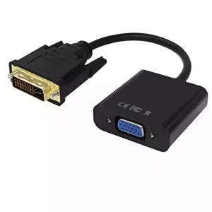 Adapter DVI-D M 24+1 - VGA F
