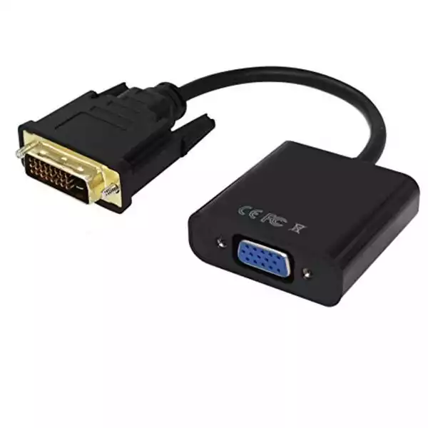 Adapter DVI-D M 24+1 - VGA F