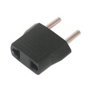 Adapter E-Green Euro utikač - USA utičnica crna