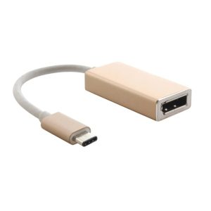 Adapter E-Green USB 3.1 USB-C (M) - DisplayPort (F) metalni