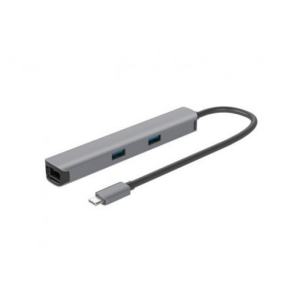 Adapter E-Green USB 3.1 USB-C (M) - HDMI + 2 x USB 3.0 + SD/TF+PD 100W + RJ45 (F)1000 Mbps (7 u 1)