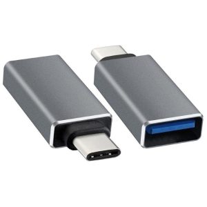 Adapter E-Green USB-C - USB 3.0 M/F crni