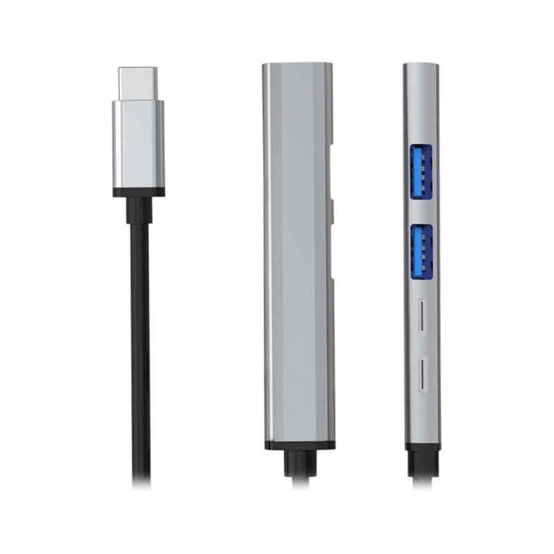 Adapter Fast Asia USB 3.1 USB-C na 3xHUB 3.0+USB-C+ PD – slika 3