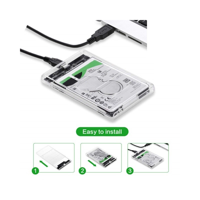 Adapter Fast Asia USB-C na SATA BOX (2,5 Incha) – slika 5