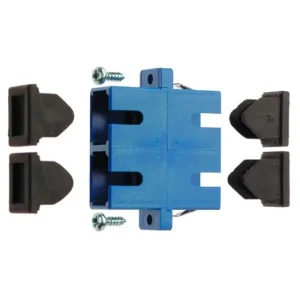 Adapter T-SC, SC-APC multimode, singlemode duplex fiber Telegartner J08081A0011