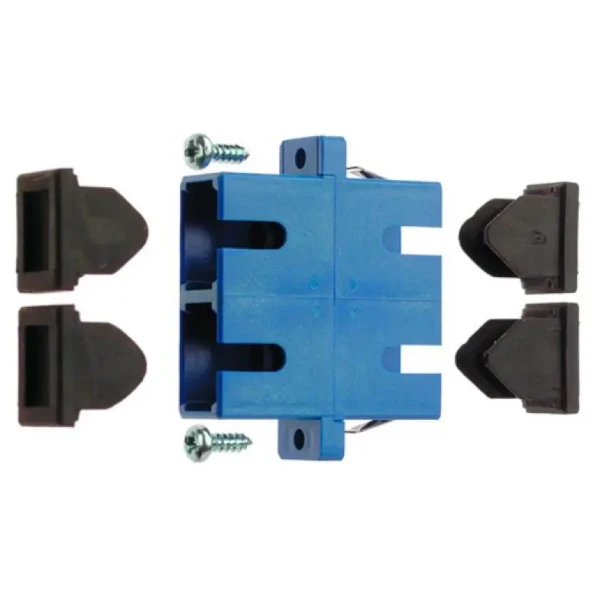Adapter T-SC, SC-APC multimode, singlemode duplex fiber Telegartner J08081A0011