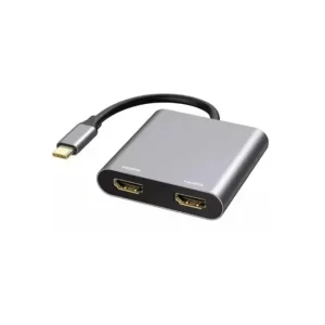 Adapter USB E-Green 3.1 USB-C (M) - 2 x HDMI