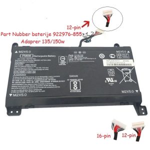 Baterija za laptop HP FM08 Omen 17-AN serija 12pin