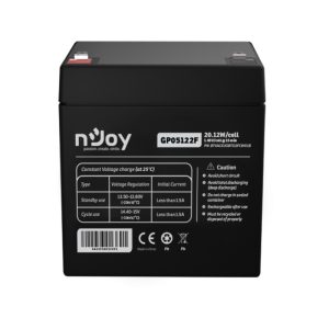 Baterija za UPS Njoy GP05122F 12V 5Ah (BTVACEUOBTO2FCW01B)