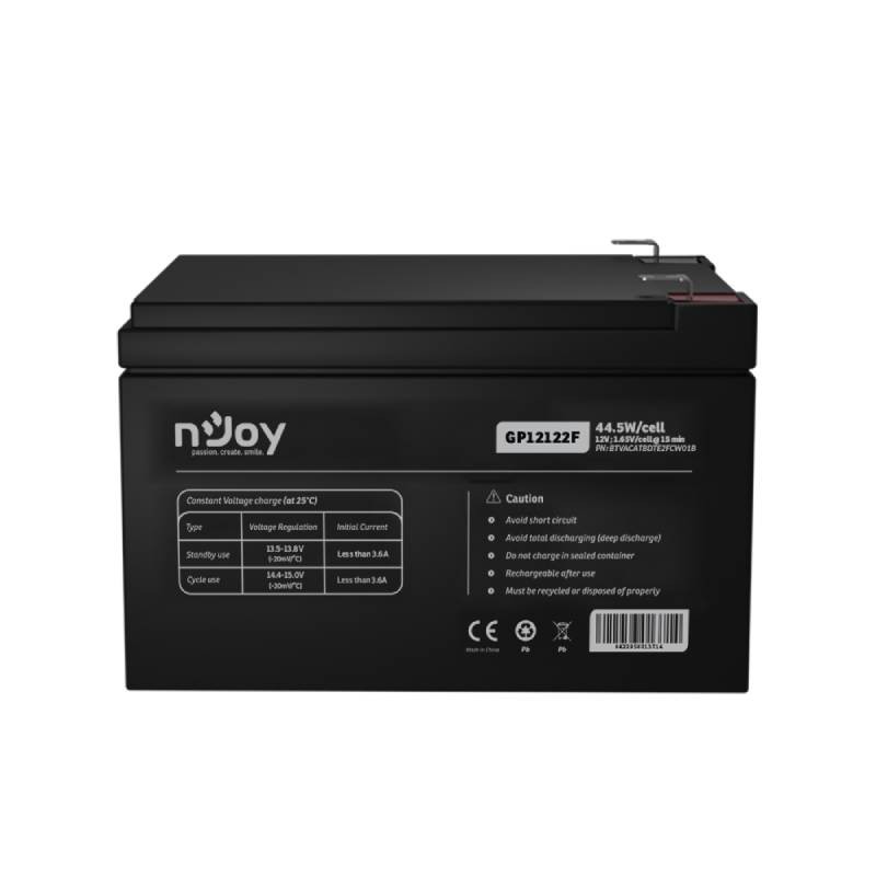 Baterija za UPS Njoy GP12122F 12V 12Ah (BTVACATBDTE2FCW01B)