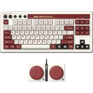 Bežična mehanička gaming tastatura 8BitDo Retro 87 Fami Edition
