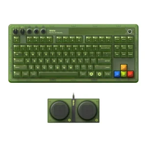 Bežična mehanička gaming tastatura 8BitDo Retro 87 XBOX Green