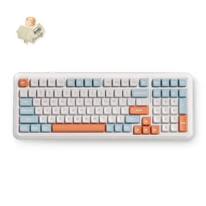 Bežična mehanička gaming tastatura MCHOSE K99 V3 Horizon orange