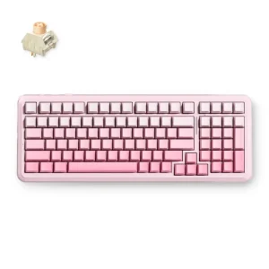 Bežična mehanička gaming tastatura MCHOSE K99 V3 Pink Gradient