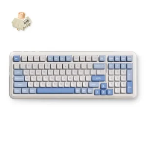Bežična mehanička gaming tastatura MCHOSE K99 V3 Sky Blue