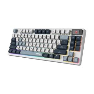 Bežična mehanička gaming tastatura MSI FORGE GK600 TKL W SKY, US raspored