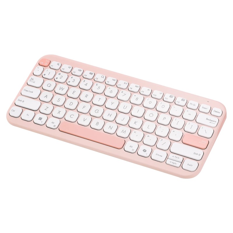 Bežična tastatura Asus KW100 Marshmallow PK (pink) – slika 2