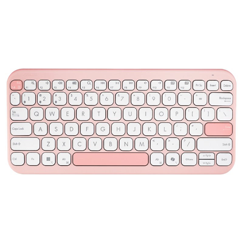 Bežična tastatura Asus KW100 Marshmallow PK (pink) – slika 5