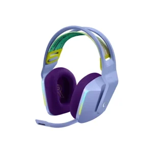 Bežične gaming slušalice sa mikrofonom Logitech G733 Lightspeed Lilac