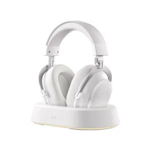 Bežične gaming slušalice sa mikrofonom MCHOSE V9 Turbo Icy White