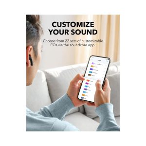 Bežične slušalice (bubice) Anker Soundcore K20i TWS, crni