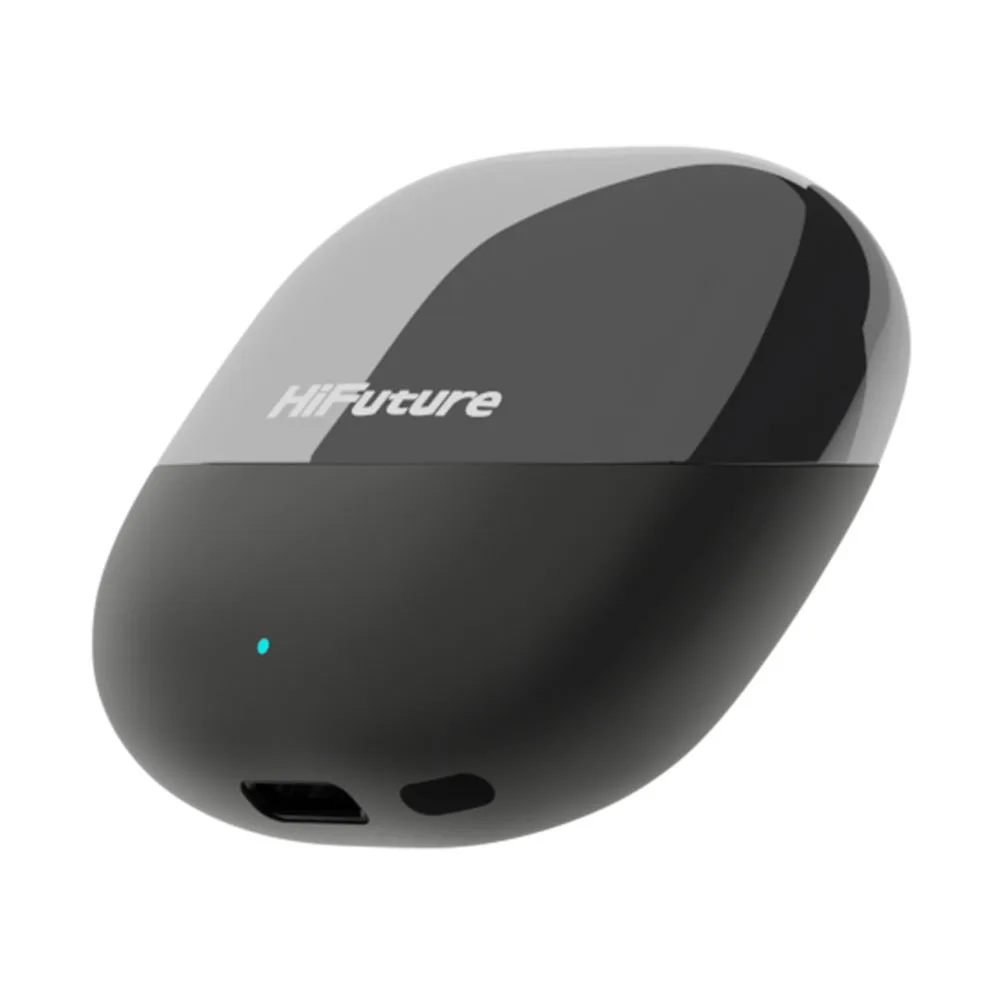 Bežične slušalice HiFuture ChromeBuds TWS, metalik sive