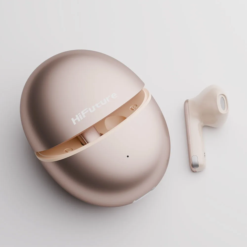 Bežične slušalice HiFuture ColorBuds3 TWS, roze zlatne – slika 5