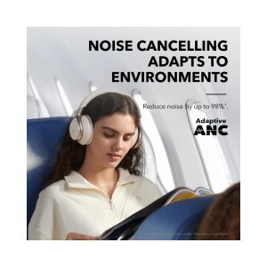 Bežične slušalice sa mikrofonom Anker Soundcore Space One ANC, beli