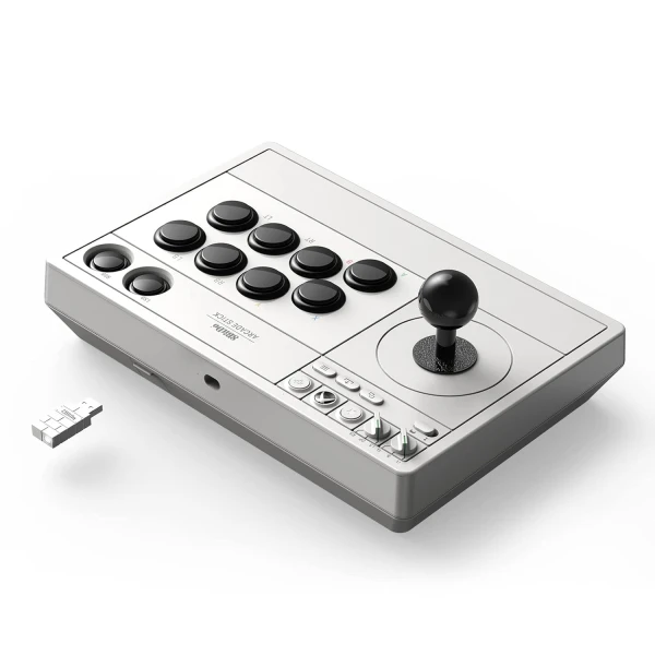 Bežični arkadni džojstik 8BitDo Arcade Stick za Xbox i PC beli – slika 2