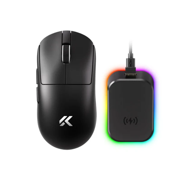 Bežični gaming miš MCHOSE A7 V2 Ultra Plus Black