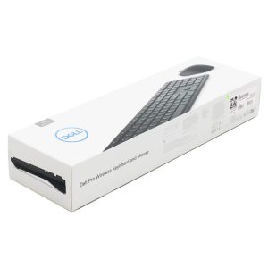 Bežični komplet tastatura i miš Dell KM5221W Pro, US raspored, crni
