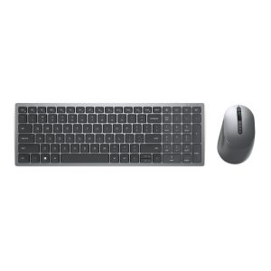 Bežični komplet tastatura i miš Dell KM7120W Pro Plus, SRB raspored, sivi