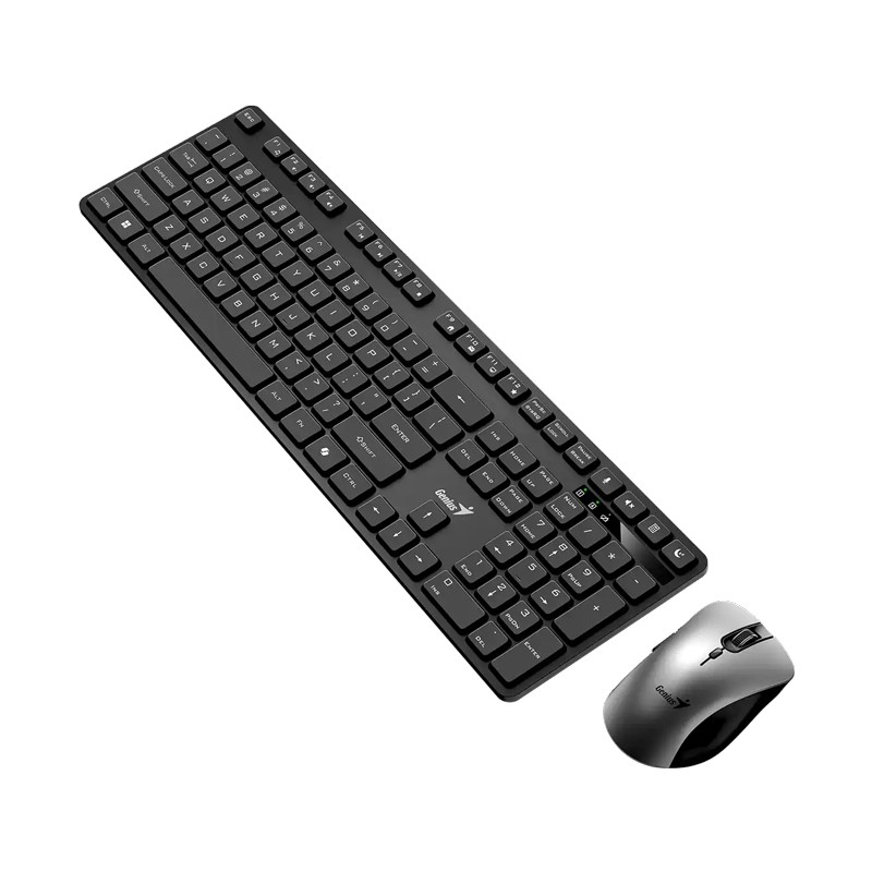 Bežični komplet tastatura i miš Genius KM-8216S, US raspored, crni – slika 3