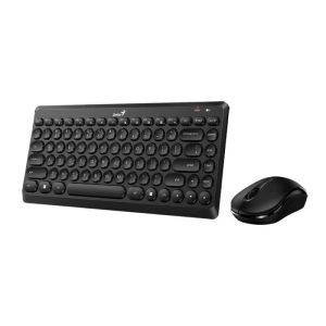 Bežični komplet tastatura i miš Genius LuxeMate Q8000, US raspored, crni