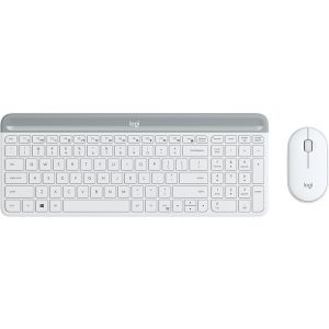 Bežični komplet tastatura i miš Logitech MK470, US raspored, beli