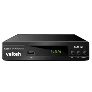 Digitalni risiver DVB-T2 Velteh 600T2 H.264