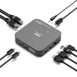 Docking station Port Designs USB-C, 2× 4K, 85W