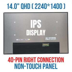 Ekran za laptop 14" slim 40-pin QHD EDP kraci bez kačenja