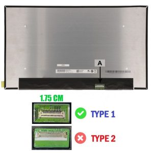 Ekran za laptop 15.6" slim 30-pin 17mm type1 narrow coonector Full HD IPS kraci bez