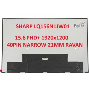 Ekran za laptop 15.6" slim 40-pin narrow 21mm Full HD+ IPS kraći bez kačenja ravan