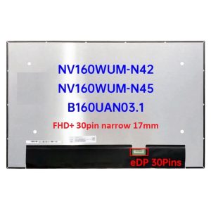 Ekran za laptop 16" Full HD+ 30-pin narrow 17mm