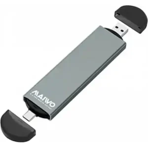 Externo kućište za M.2 NVME, SATA 3.2 USB-C/USB A Maiwo K1683P2