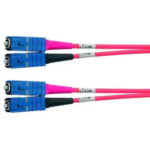 Fiber patch kabl T-SC, SC multimode duplex 50, 125um 2m Telegartner L00881C0004
