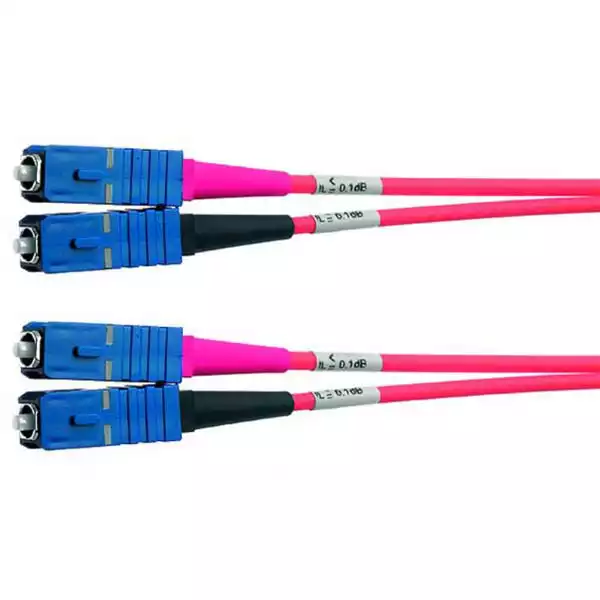 Fiber patch kabl T-SC, SC multimode duplex 50, 125um 2m Telegartner L00881C0004