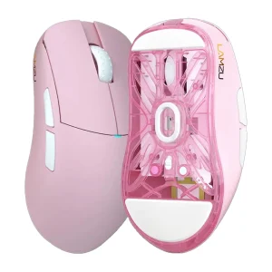 Gaming miš Lamzu Atlantis Mini, bežični, roze