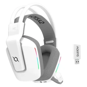 Gaming slušalice Aqirys Alya V2 7.1 RGB, Bluetooth i USB, bele