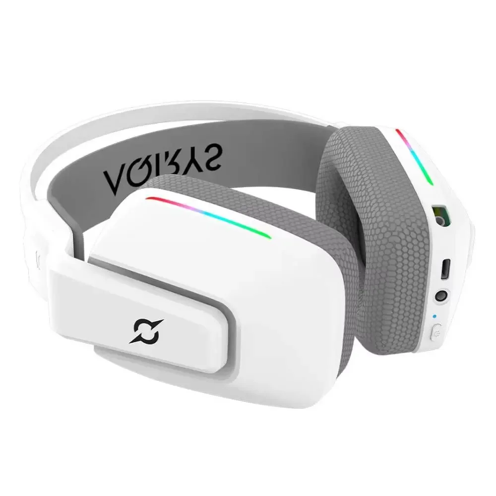 Gaming slušalice Aqirys Alya V2 7.1 RGB, Bluetooth i USB, bele – slika 2