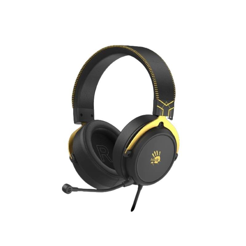 Gaming slušalice sa mikrofonom A4 Tech M590i Bloody Virtual 7.1 (Sports Lime) crno/žute, crni