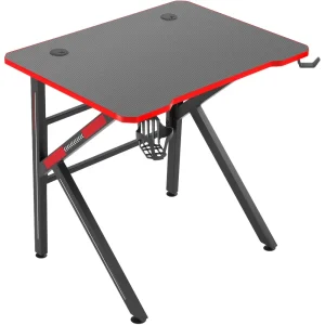 Gaming sto Defender Assassin 75cmx80cmx60cmx15mm, crno-crveni