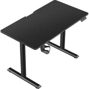 Gaming sto Defender Volt 110cmx60cmx15mm, električni podizač/crni